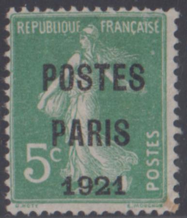 France Yv Preo 26 F - VF Used No Gum cv $105