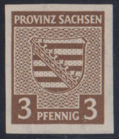 German Occupation - Saxony Province 13N2var VF Mint LH