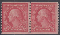 US 455 Washington / Franklin Fine NH Pair cv $360