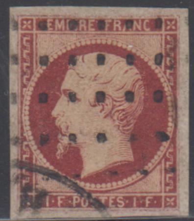 France 21 VF Used Large Margins, Repaired, Deep Shade cv $2,475