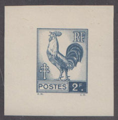 France 487P VF NH Die Proof