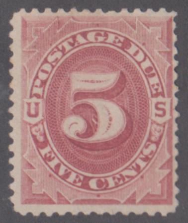 US J25 Postage Dues Unused No Gum F - VF cv $110