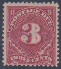 US J40 Postage Dues Fine LH cv $110