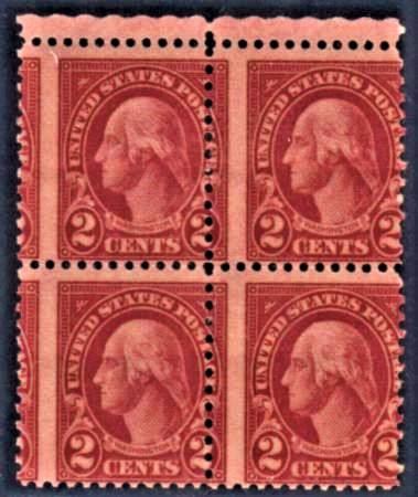US 634 Mint NH Error Misperf