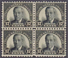 US 697 VF - XF NH Block of 4