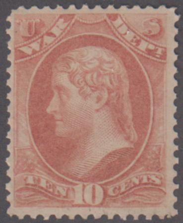 US O88 Officials F - VF LH Almost NH cv $140