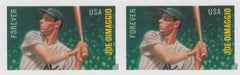 US 4697a Modern Imperf  Joe DiMaggio Pair