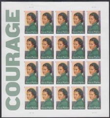 US 4742a Modern Imperf Rosa Parks Sheet