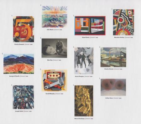 US 4748m Modern Imperf Set of Modern Art Singles