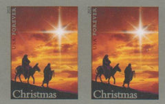 US 4813a Modern Imperf Holy Family(2013) Pair