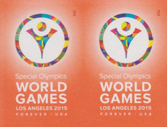 US 4986a Modern Imperf Special Olympics Pair