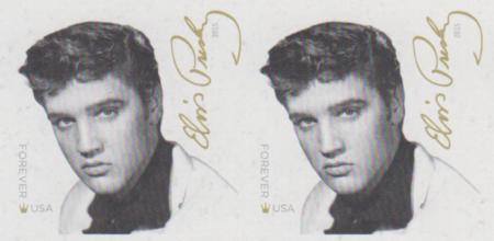 US 5009a Modern Imperf Elvis Pair