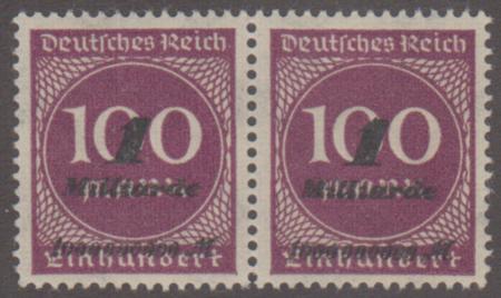 Germany 310b VF NH Horizontal Pair cv $110