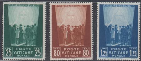 Vatican 77 - 79 NH Set