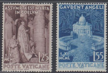 Vatican 143 - 144 NH Set