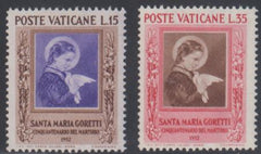 Vatican 156 - 157 NH Set