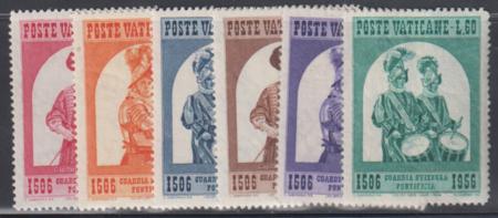 Vatican 203 - 208 NH Set