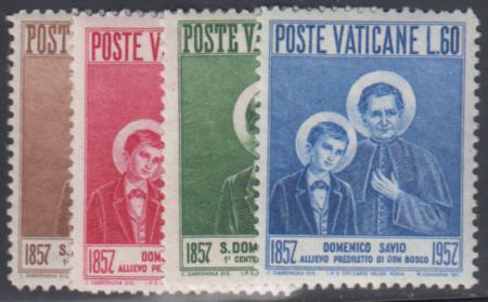 Vatican 219 - 222 NH Set