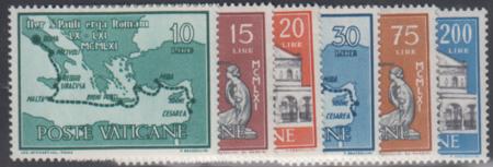 Vatican 304 - 309 NH Set