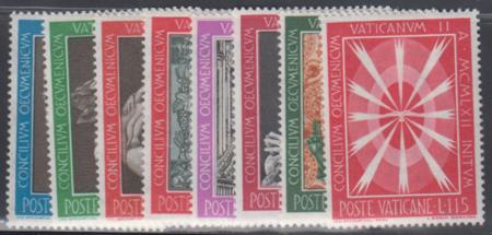 Vatican 345 - 352 NH Set