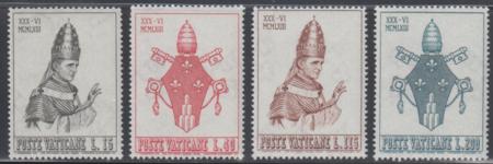 Vatican 365 - 368 NH Set