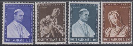 Vatican 383 - 386 NH Set