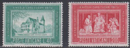 Vatican 395 - 396 NH Set