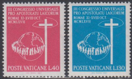 Vatican 453 - 454 NH Set