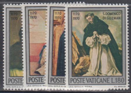 Vatican 509 - 512 NH Set