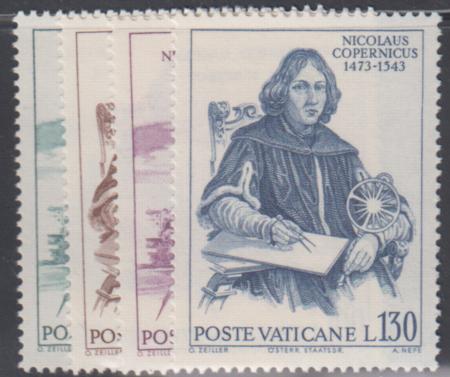 Vatican 537 - 540 NH Set