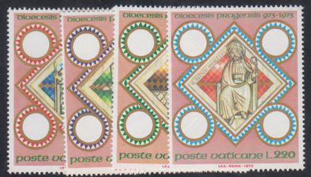 Vatican 541 - 544 NH Set