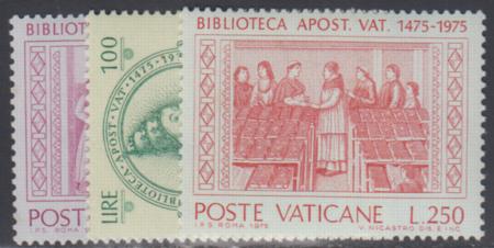 Vatican 582 - 584 NH Set