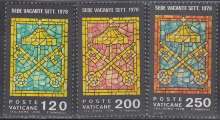 Vatican 638 - 640 NH Set