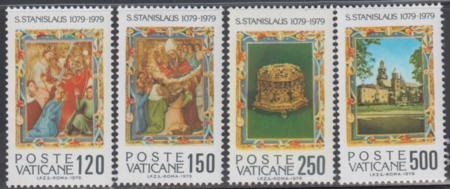 Vatican 648 - 651 NH Set