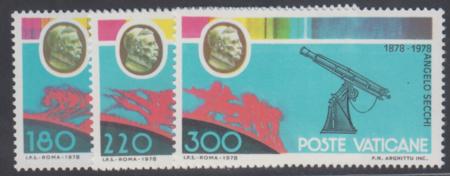 Vatican 654 - 656 NH Set