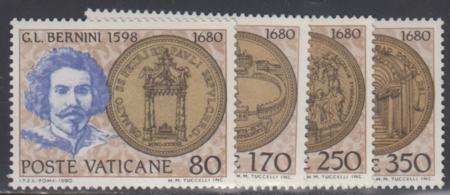 Vatican 673 - 676 NH Set