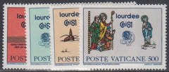 Vatican 687 - 690 NH Set