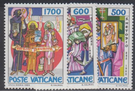 Vatican 752 - 754 NH Set