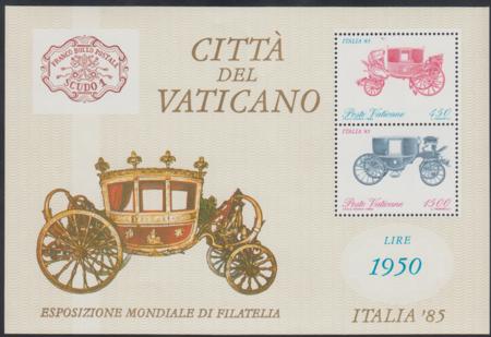 Vatican 767 NH Souvenir Sheet