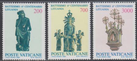 Vatican 785 - 787 NH Set