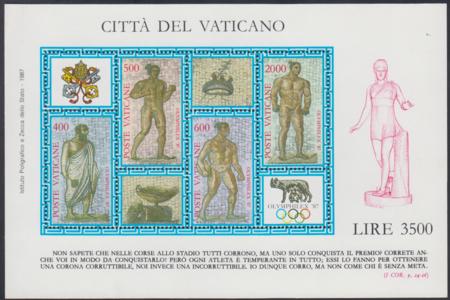 Vatican 792 NH Souvenir Sheet