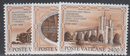 Vatican 842 - 844 NH Set