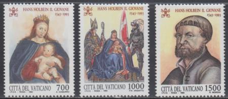 Vatican 939 - 941 NH Set