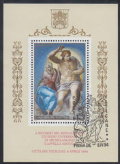 Vatican 952 NH Souvenir Sheet