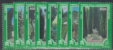 Vatican 980 - 987 NH Set