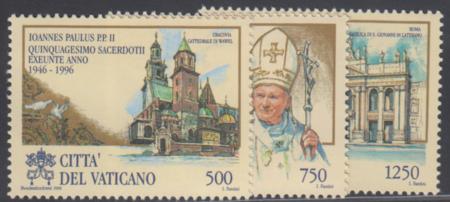 Vatican 1012 - 1014 NH Set