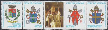 Vatican 1050 NH with Labels