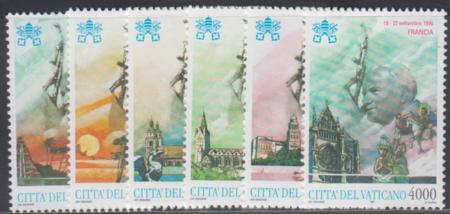 Vatican 1056 - 1061 NH Set