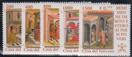 Vatican 1191 - 1195 NH Set