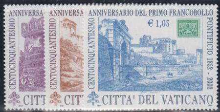 Vatican 1221 - 1223 NH Set